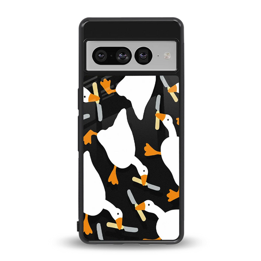 Quack Attack back phone cover | glass case for google pixel 7 pro