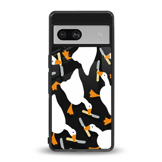 Quack Attack back phone cover | glass case for google pixel 7a