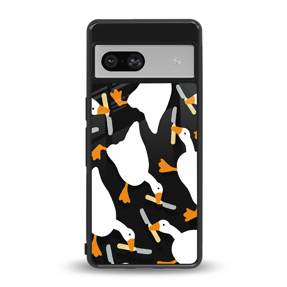 Quack Attack back phone cover | glass case for google pixel 7
