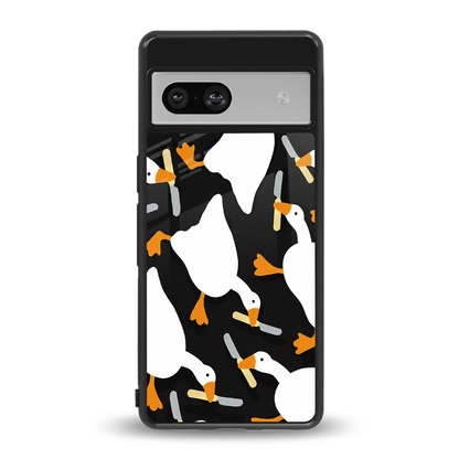 Quack Attack back phone cover | glass case for google pixel 7