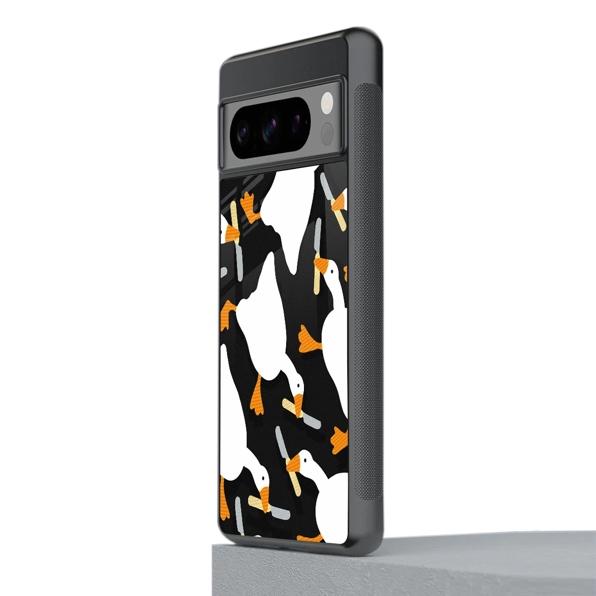 Quack Attack stylish phone case for google pixel 8 pro | glossy glass and slim fit