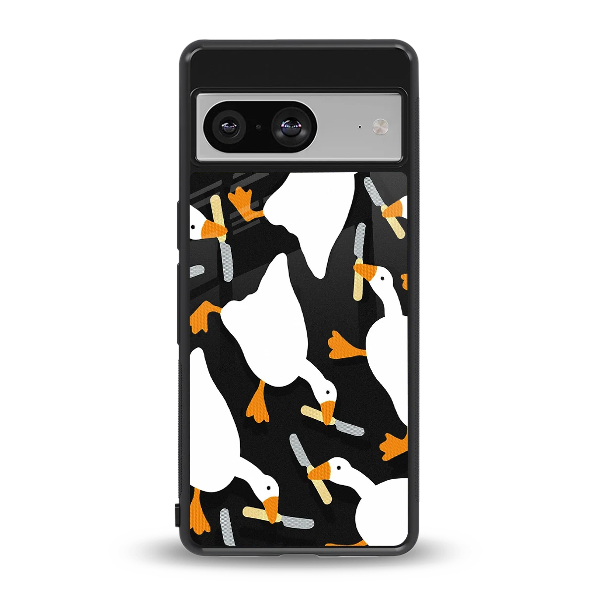 Quack Attack back phone cover | glass case for google pixel 8
