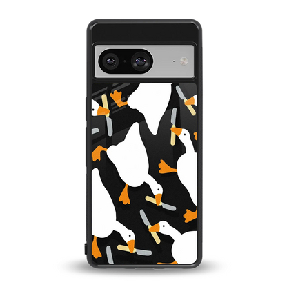 Quack Attack back phone cover | glass case for google pixel 8