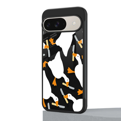 Quack Attack google pixel 9 mobile cover | shockproof glass phone case