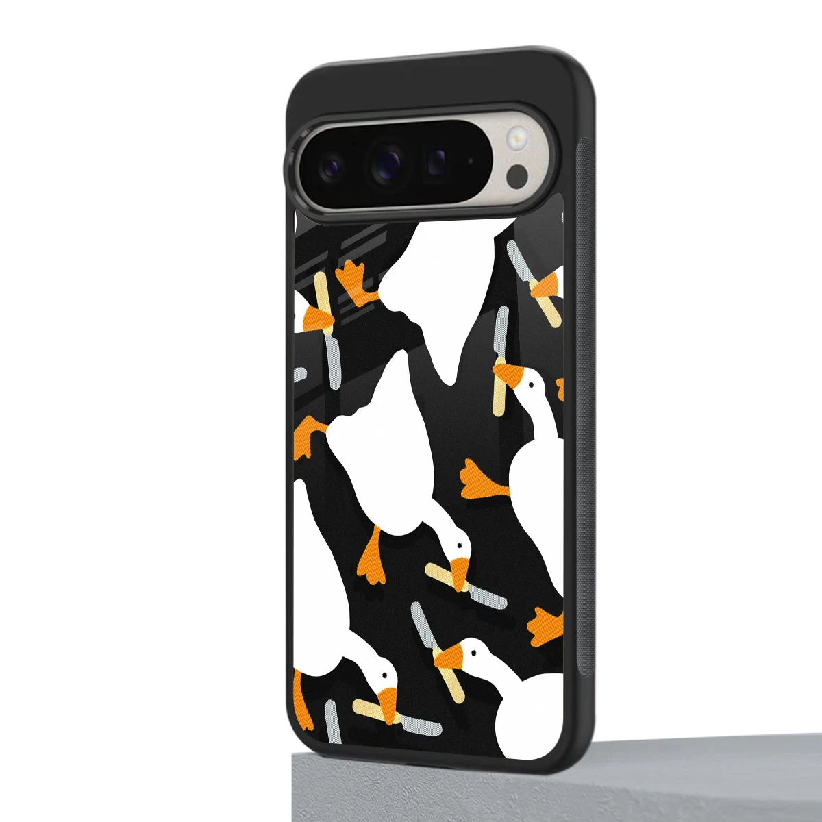 Quack Attack google pixel 9 pro mobile cover | shockproof glass phone case