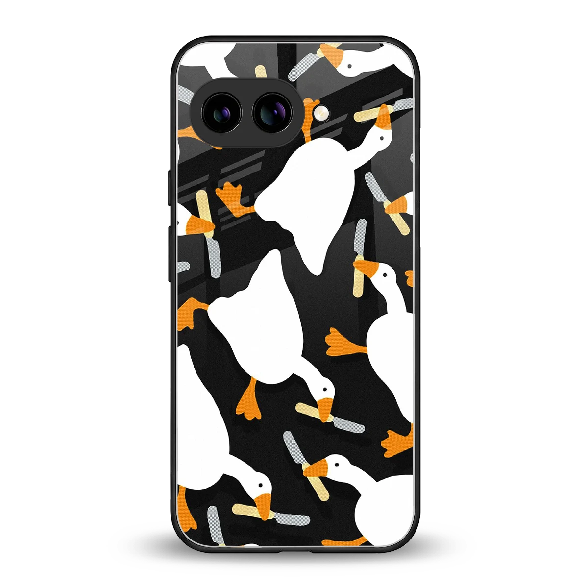 Quack Attack back phone cover | glass case for google pixel 10a