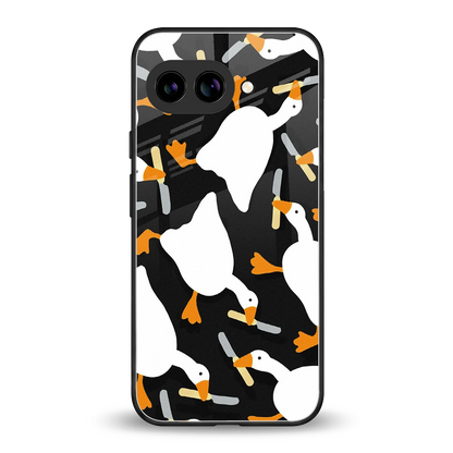 Quack Attack back phone cover | glass case for google pixel 10a