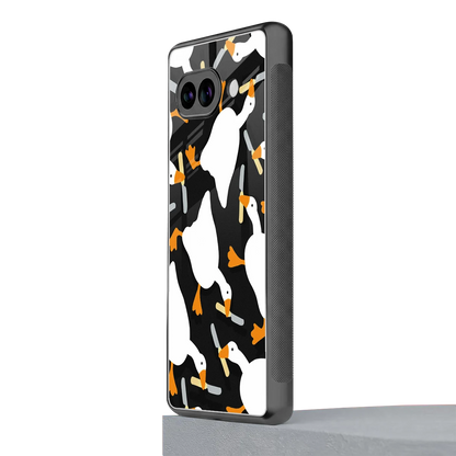 Quack Attack google pixel 10a mobile cover | shockproof glass phone case