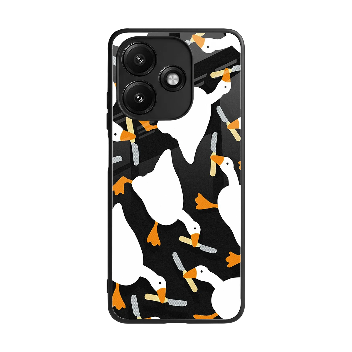 Quack Attack back phone cover | glass case for redmi 12 5g