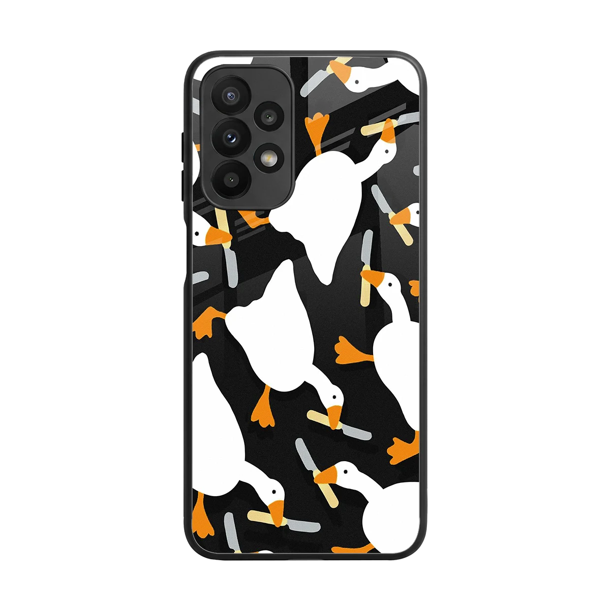 Quack Attack back phone cover | glass case for samsung galaxy a23
