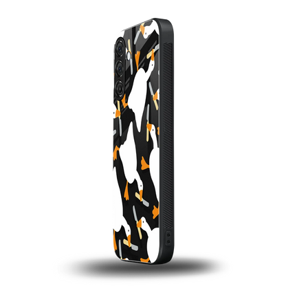 Quack Attack samsung galaxy a14 5g mobile cover | shockproof glass phone case
