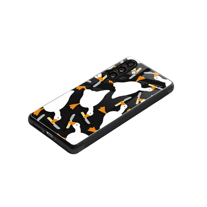 Quack Attack stylish phone case for samsung galaxy a16 5g | glossy glass and slim fit