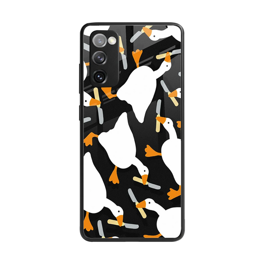 Quack Attack back phone cover | glass case for samsung galaxy s20 fe