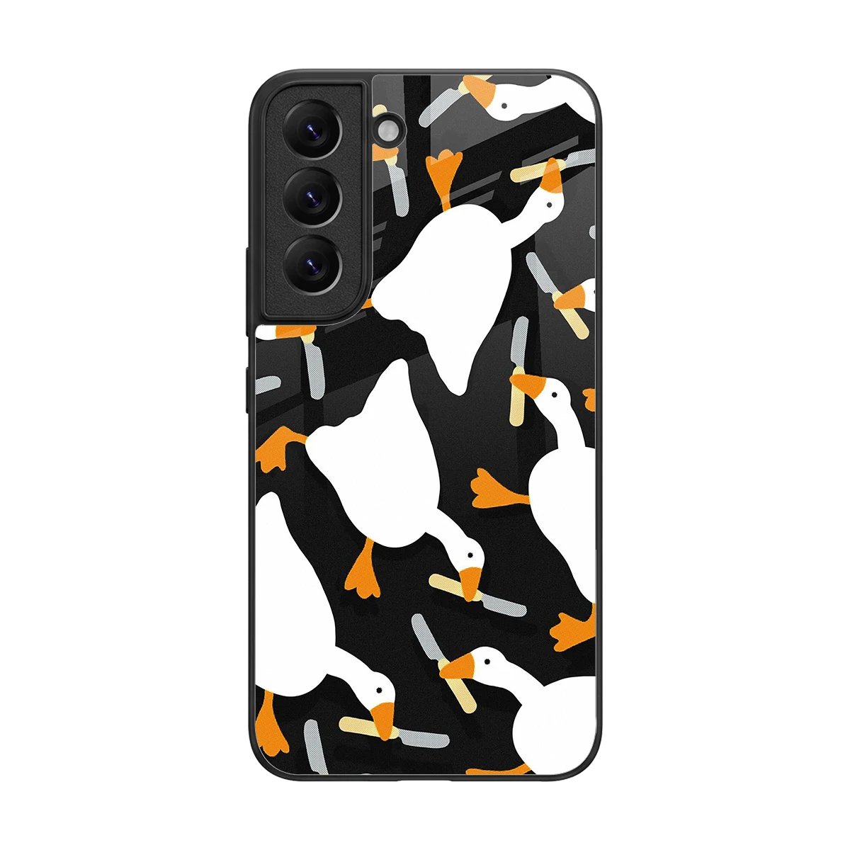Quack Attack back phone cover | glass case for samsung galaxy s22