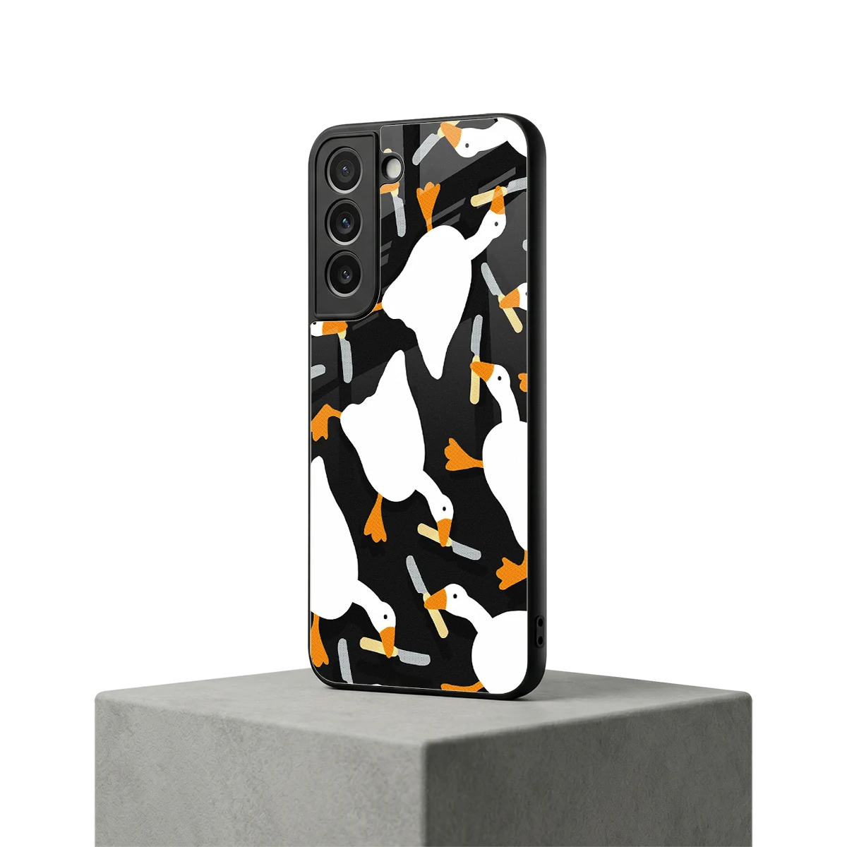 Quack Attack samsung galaxy s22 mobile cover | shockproof glass phone case