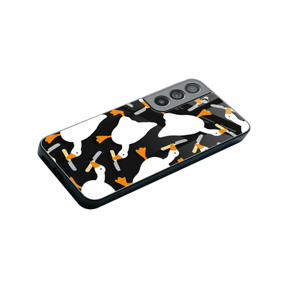 Quack Attack stylish phone case for samsung galaxy s22 | glossy glass and slim fit