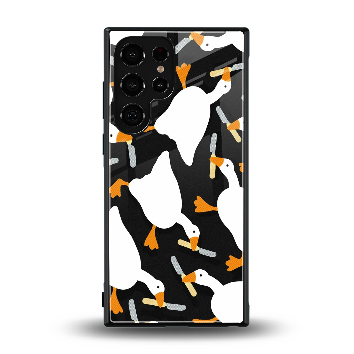 Quack Attack back phone cover | glass case for samsung galaxy s24 ultra