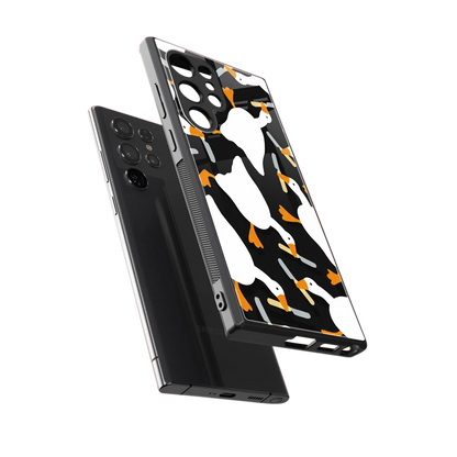 Quack Attack sleek samsung galaxy s24 ultra cover with tempered glass back and TPU edges