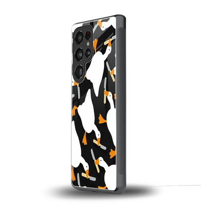 Quack Attack samsung galaxy s25 ultra mobile cover | shockproof glass phone case