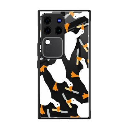 Quack Attack back phone cover | glass case forvivo v30 pro