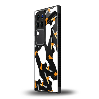 Quack Attackvivo v30 pro mobile cover | shockproof glass phone case