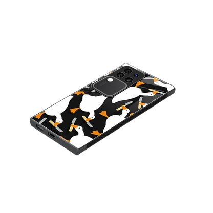 Quack Attack stylish phone case forvivo v30 pro | glossy glass and slim fit
