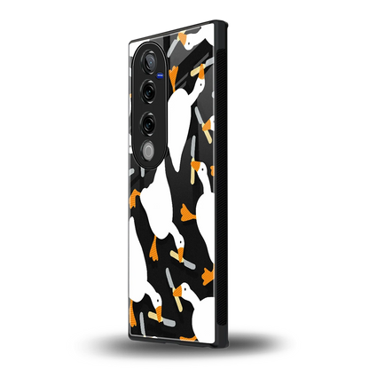 Quack Attack vivo v40 pro mobile cover | shockproof glass phone case