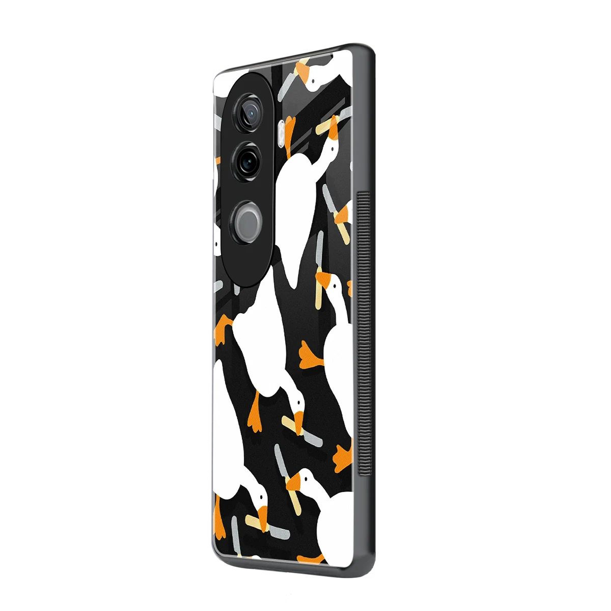 Quack Attack vivo v40e mobile cover | shockproof glass phone case