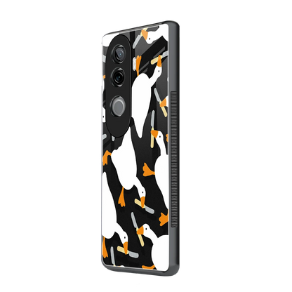 Quack Attack vivo v40e mobile cover | shockproof glass phone case