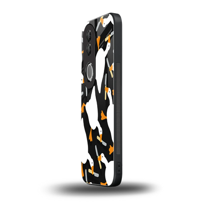 Quack Attack vivo v50 mobile cover | shockproof glass phone case