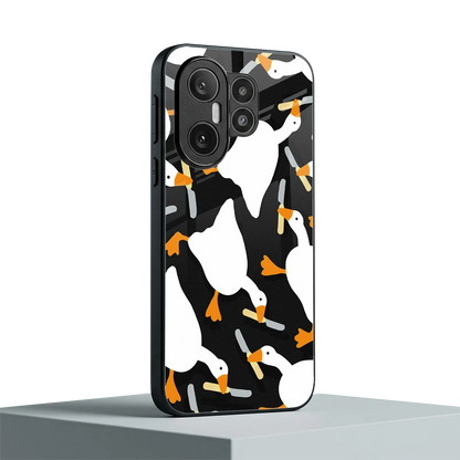 Quack Attack vivo x200 fe mobile cover | shockproof glass phone case
