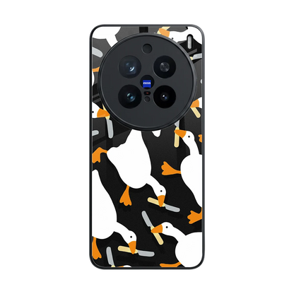Quack Attack back phone cover | glass case for vivo x200 pro