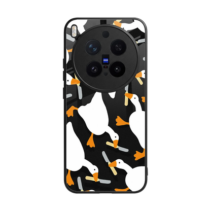 Quack Attack back phone cover | glass case for vivo x300 pro