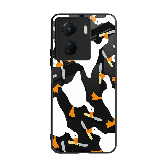 Quack Attack back phone cover | glass case for vivo y16