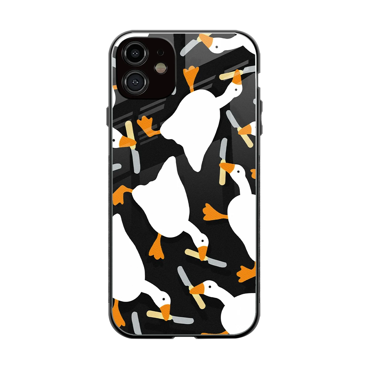 Quack Attack back phone cover | glass case for iphone 11