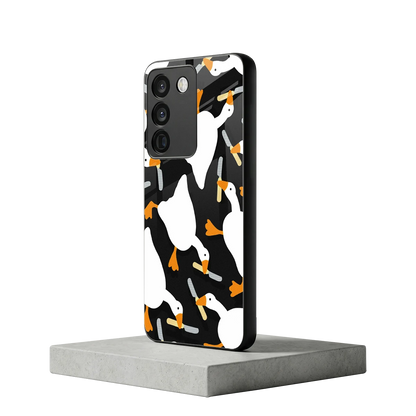 Quack Attack vivo y200 5g mobile cover | shockproof glass phone case