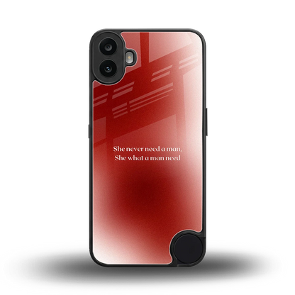 Queen Energy back phone cover | glass case for cmf nothing phone 1