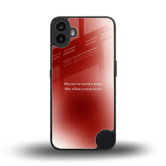 Queen Energy back phone cover | glass case for cmf nothing phone 1