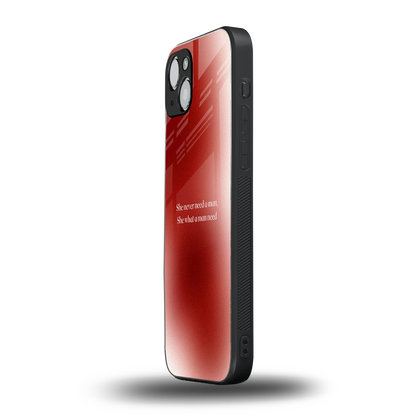 Queen Energy iphone 15 mobile cover | shockproof glass phone case