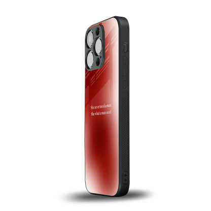 Queen Energy iphone 16 pro mobile cover | shockproof glass phone case