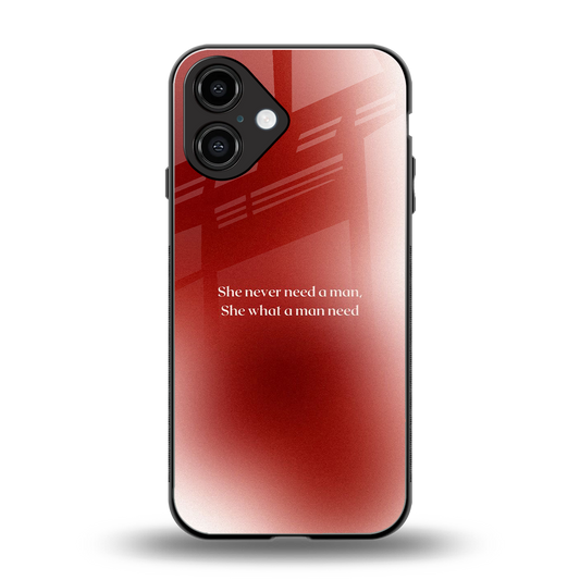 Queen Energy Phone Case for Iphone 16 | Glass Case