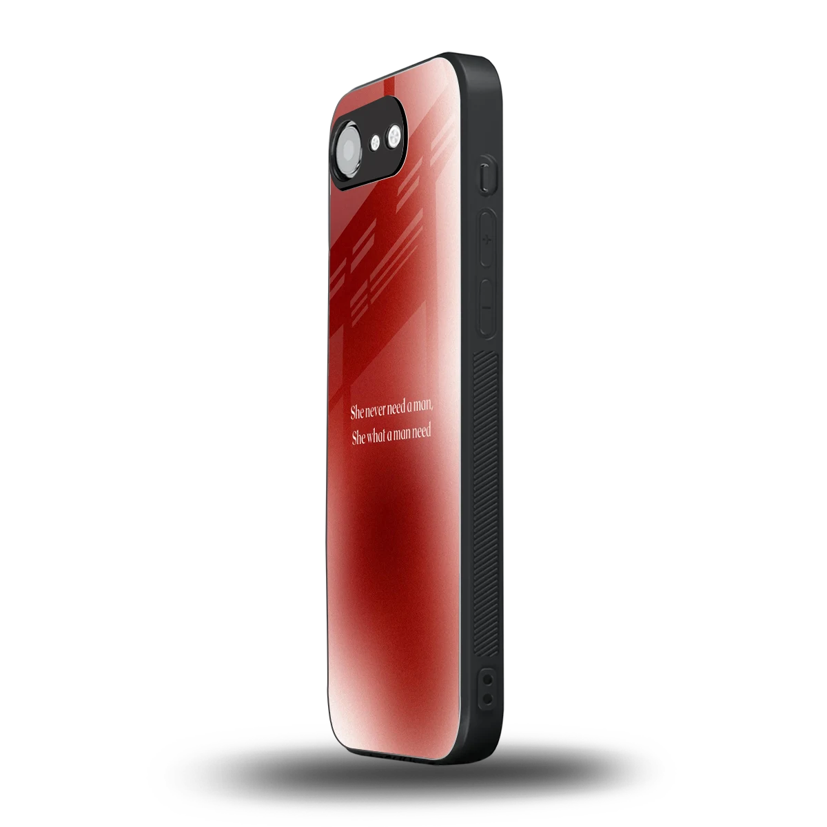 Queen Energy iphone 16e mobile cover | shockproof glass phone case