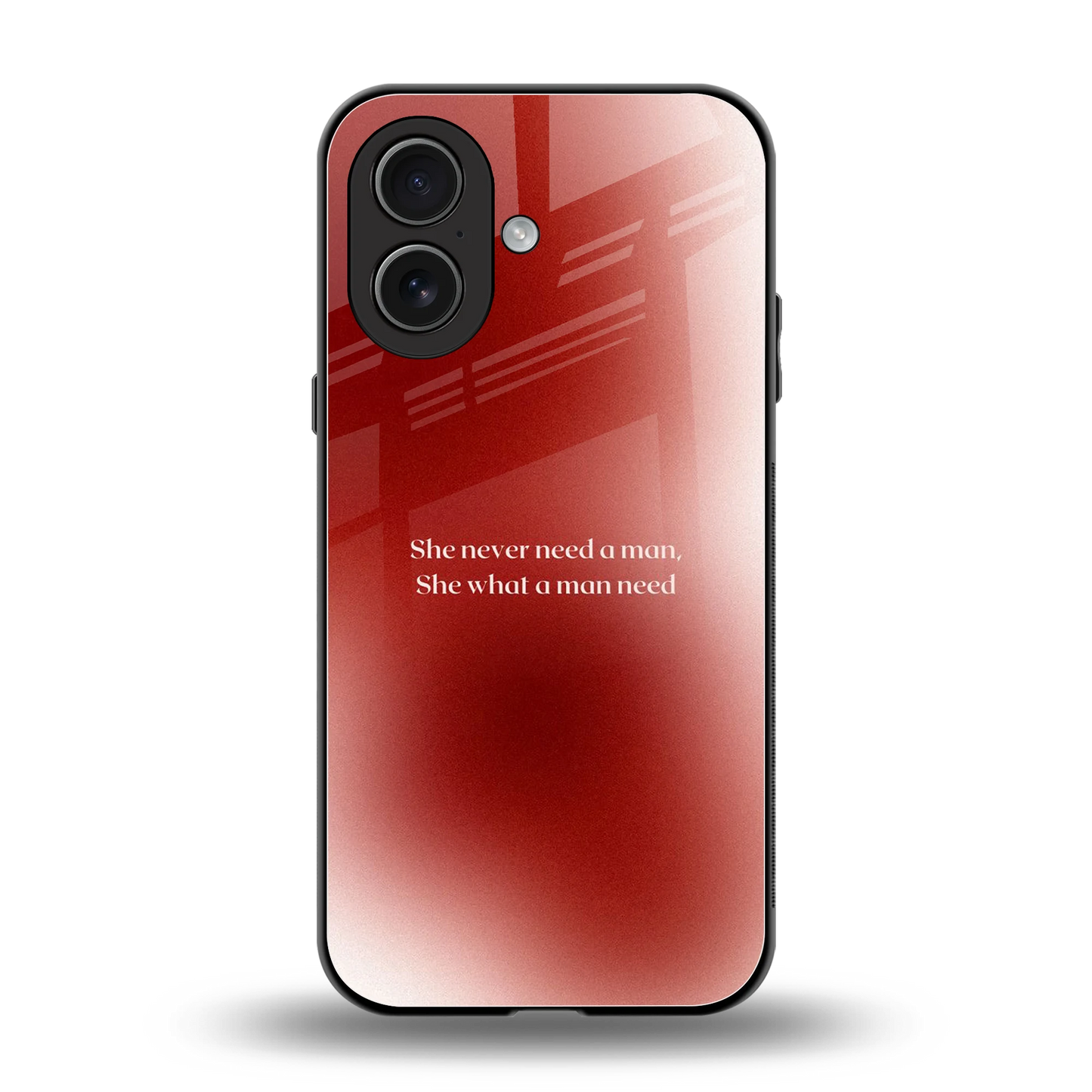 Queen Energy back phone cover | glass case for iphone 17