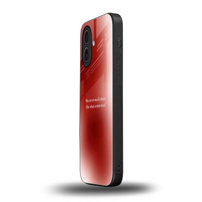 Queen Energy iphone 17 mobile cover | shockproof glass phone case