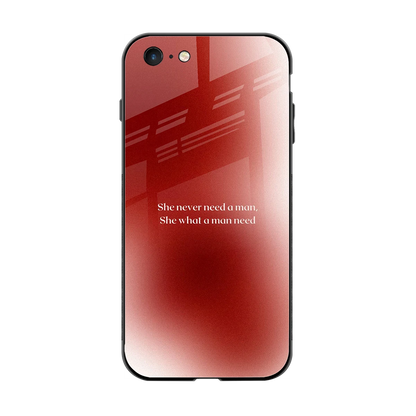 Queen Energy back phone cover | glass case for iphone 6