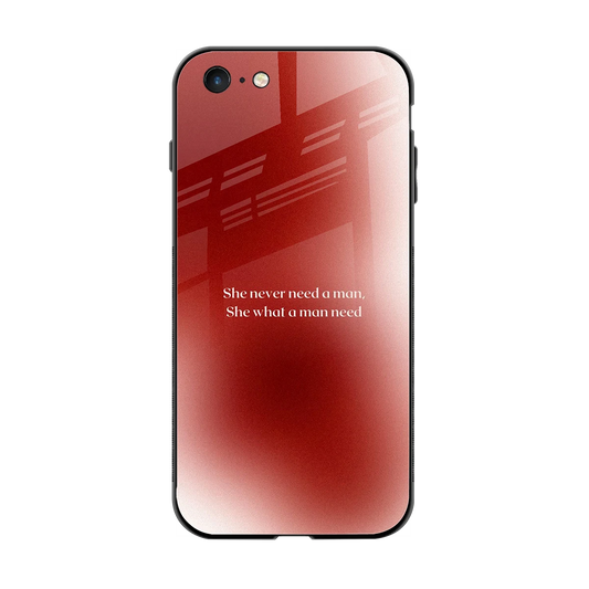 Queen Energy back phone cover | glass case for iphone 6s