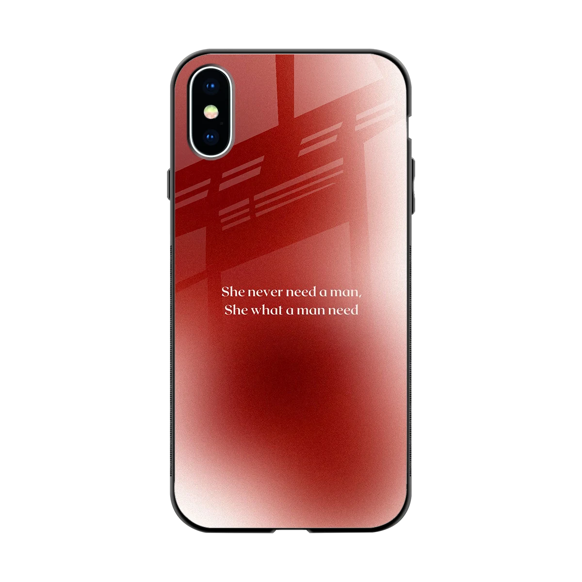 Queen Energy back phone cover | glass case for iphone xs