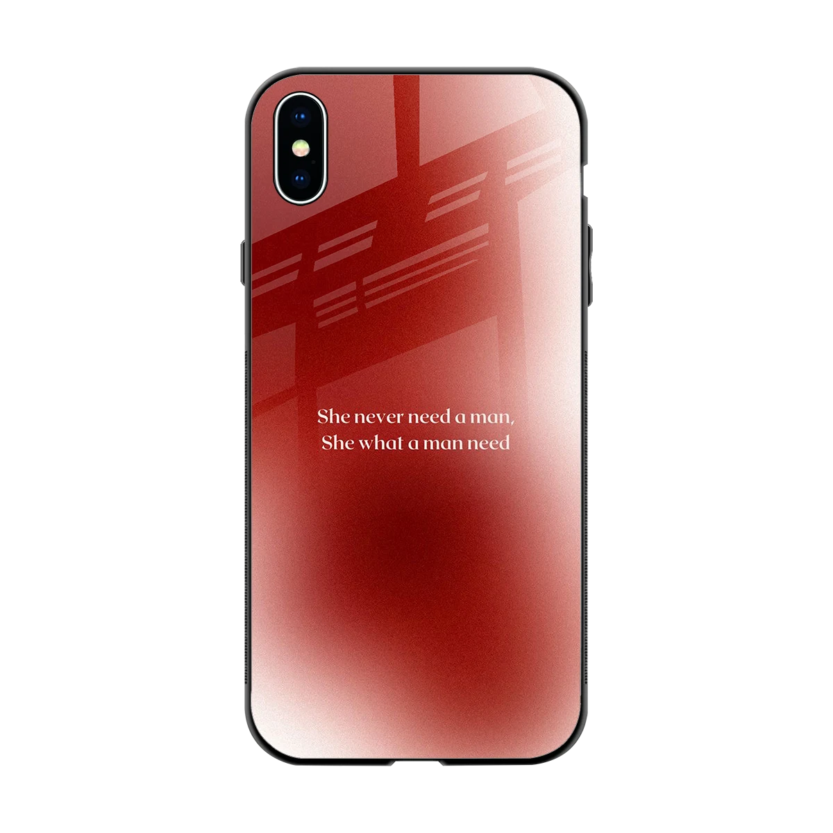 Queen Energy back phone cover | glass case for iphone xs max