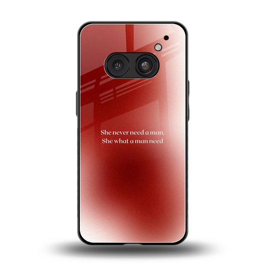 Queen Energy back phone cover | glass case for nothing phone 2a