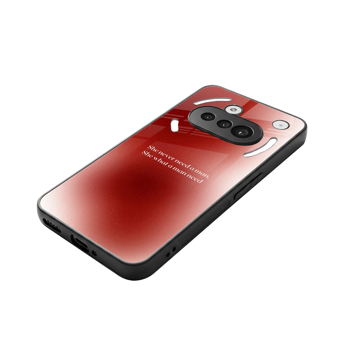 Queen Energy stylish phone case for nothing phone 3a | glossy glass and slim fit